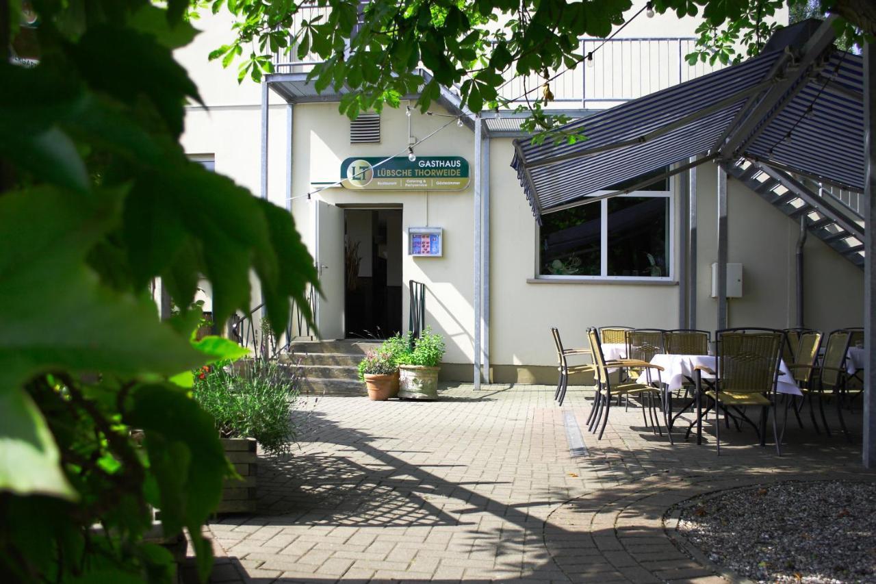 Luebsche Thorweide Hotel Wißmar Buitenkant foto